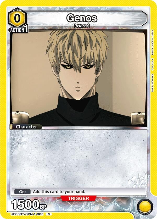 Image for Genos (005) (Box Topper Foil) (UE06BT/OPM-1-005) [UE06BT]