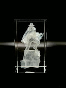 Marvel-Inspired 3D Laser Engraved Crystal – K9 Optical Glass Collectible Display