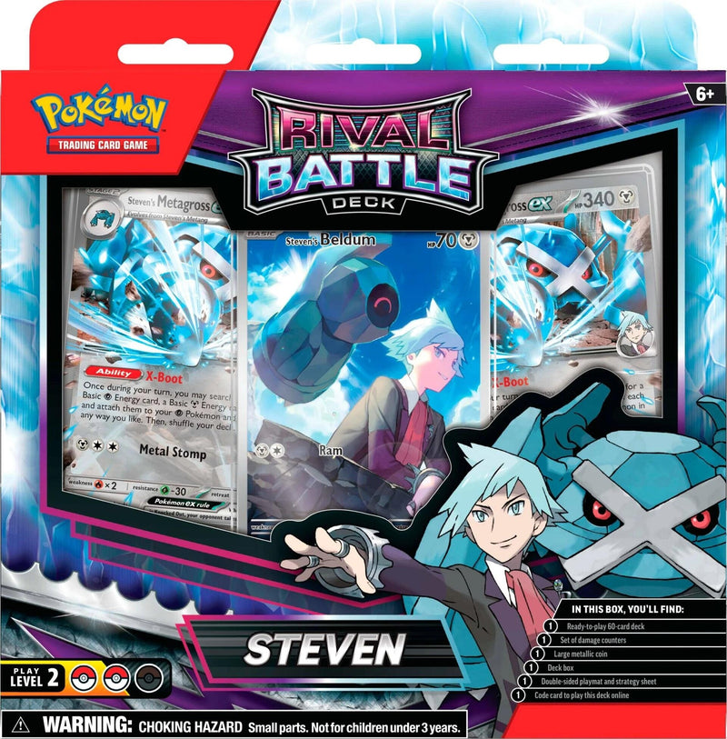 Image for Rival Battle Deck [Steven] - Pokemon