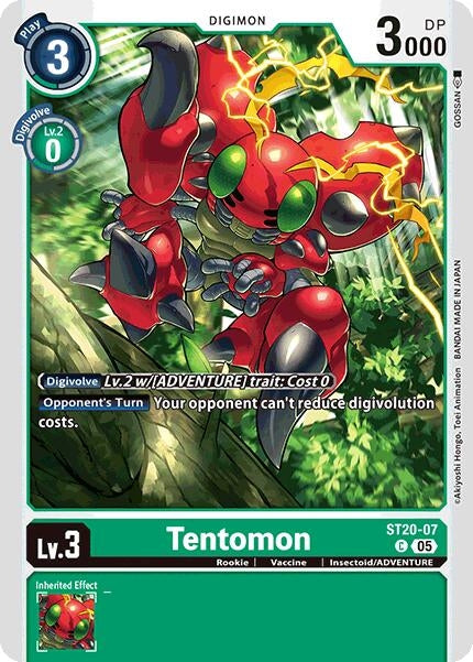 Image for Tentomon (ST20-07 C) (Starter Deck 20: Protector of Light) (ST-20) - Digimon Card Game