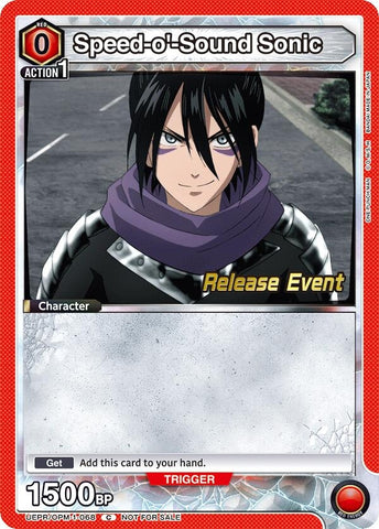 Image for Speed-o'-Sound Sonic (068) (UEPR/OPM-1-068) (UE06BT_RE)