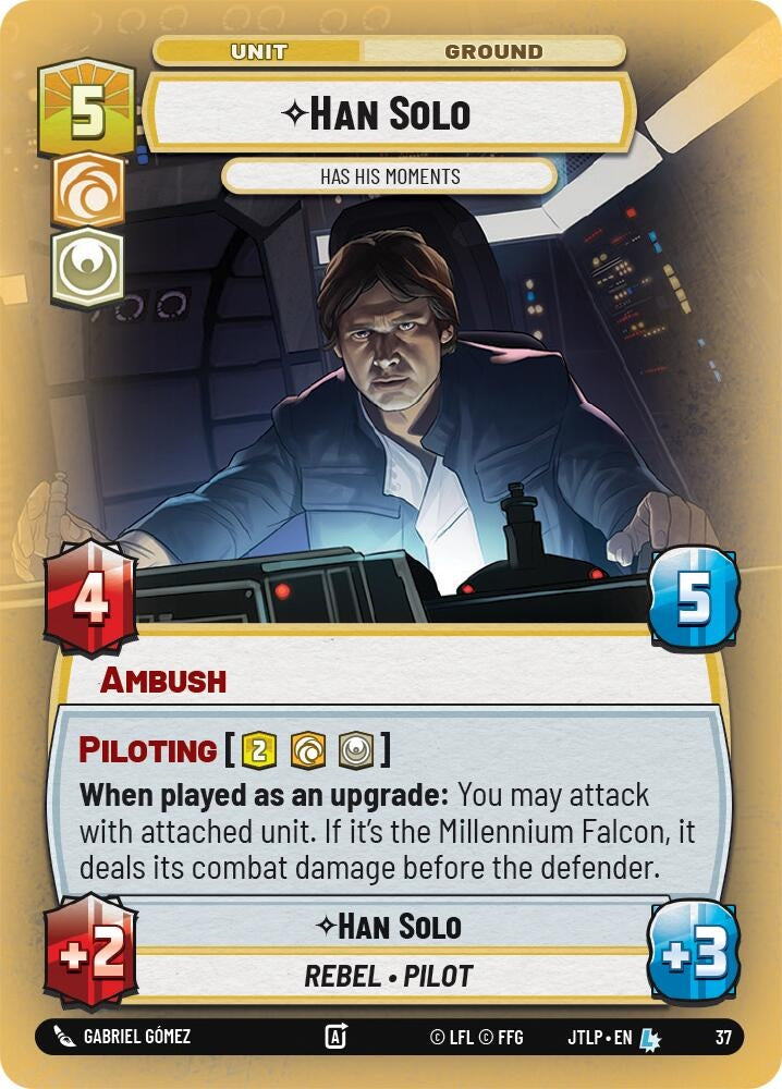 Image for Han Solo - Has His Moments (Foil) (37) (JTL-WPP)