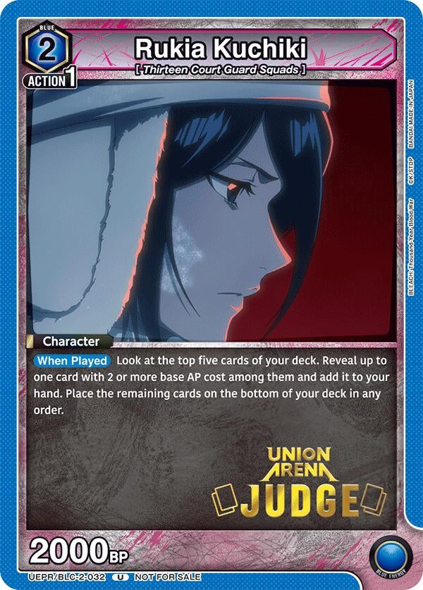 Image for Rukia Kuchiki (Judge Pack) (UEPR/BLC-2-032)