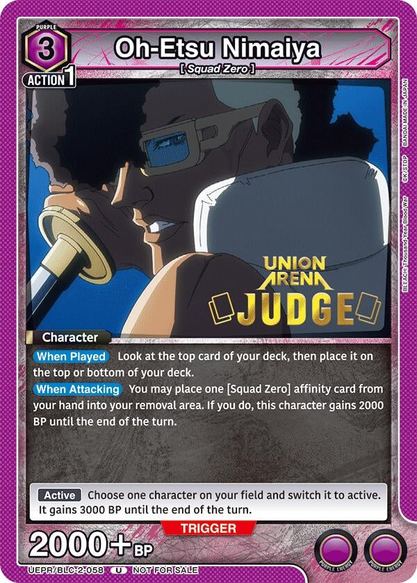 Image for Oh-Etsu Nimaiya (Judge Pack) (UEPR/BLC-2-058)