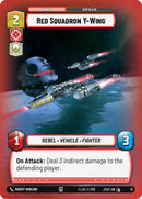 Image for Red Squadron Y-Wing (Foil) (31) (JTL-WPP)