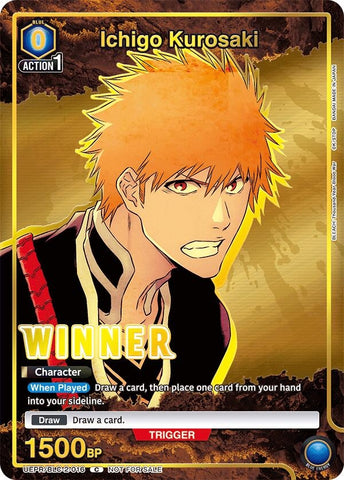 Image for Ichigo Kurosaki (Winner) (UEPR/BLC-2-016)