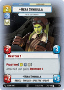 Image for Hera Syndulla - We've Lost Enough (Foil) (23) (JTL-WPP)
