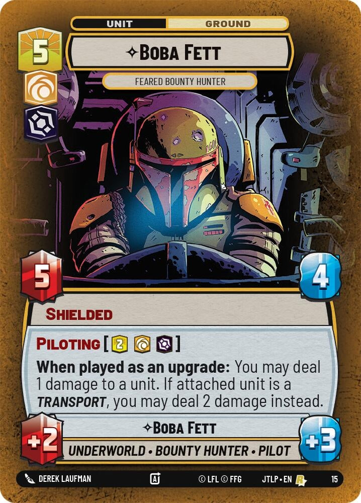 Image for Boba Fett - Feared Bounty Hunter (15) (JTL-WPP)