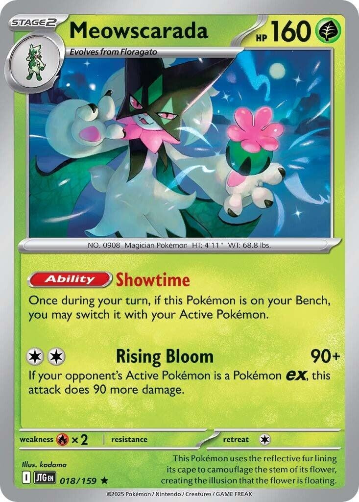 Image for Meowscarada (018/159) (SV09: Journey Together) - Pokemon