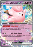 Image for Lillie's Clefairy ex (056/159) (SV09: Journey Together) - Pokemon