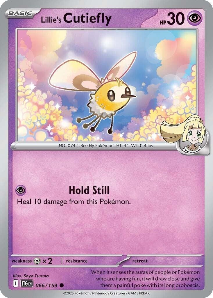 Image for Lillie's Cutiefly (066/159) (SV09: Journey Together) - Pokemon