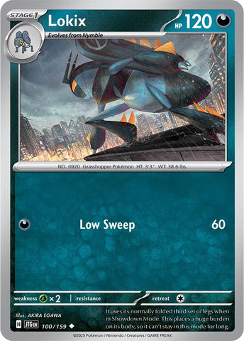 Image for Lokix (100/159) (SV09: Journey Together) - Pokemon