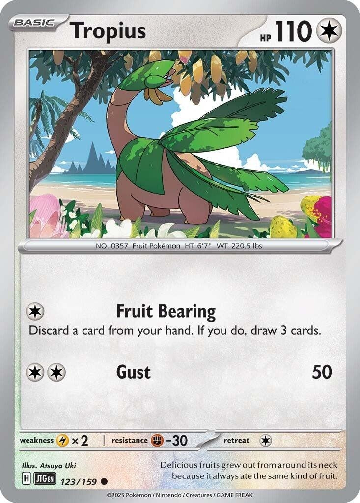 Image for Tropius (123/159) (SV09: Journey Together) - Pokemon