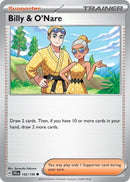 Image for Billy & O'Nare (142/159) (SV09: Journey Together) - Pokemon