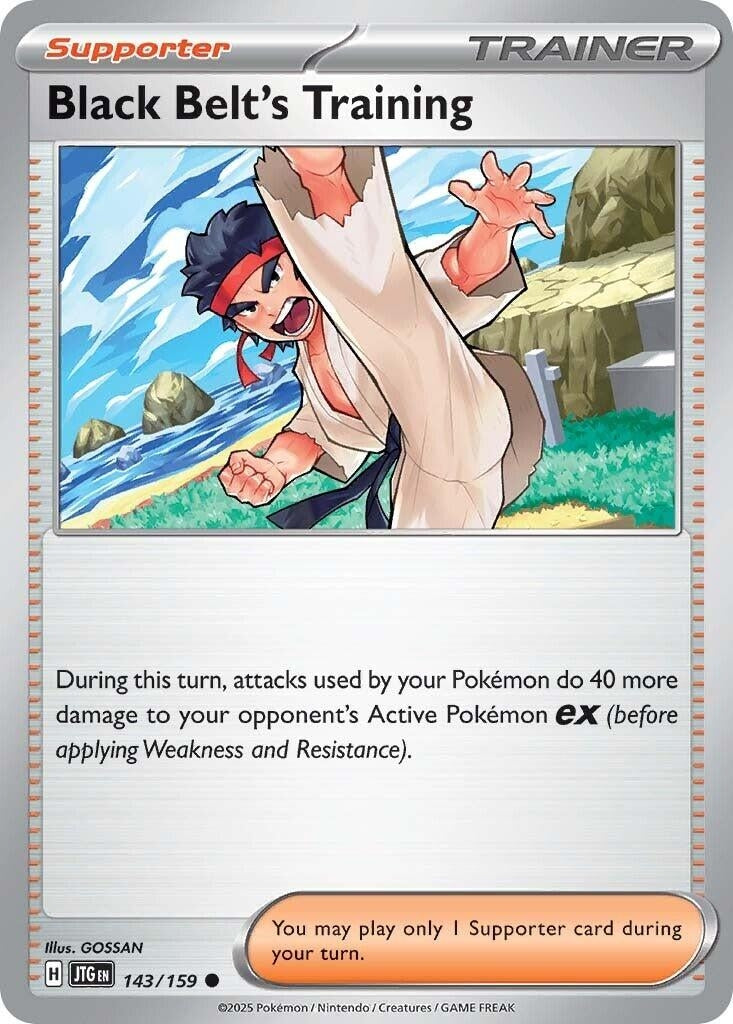 Image for Black Belt's Training (143/159) (SV09: Journey Together) - Pokemon