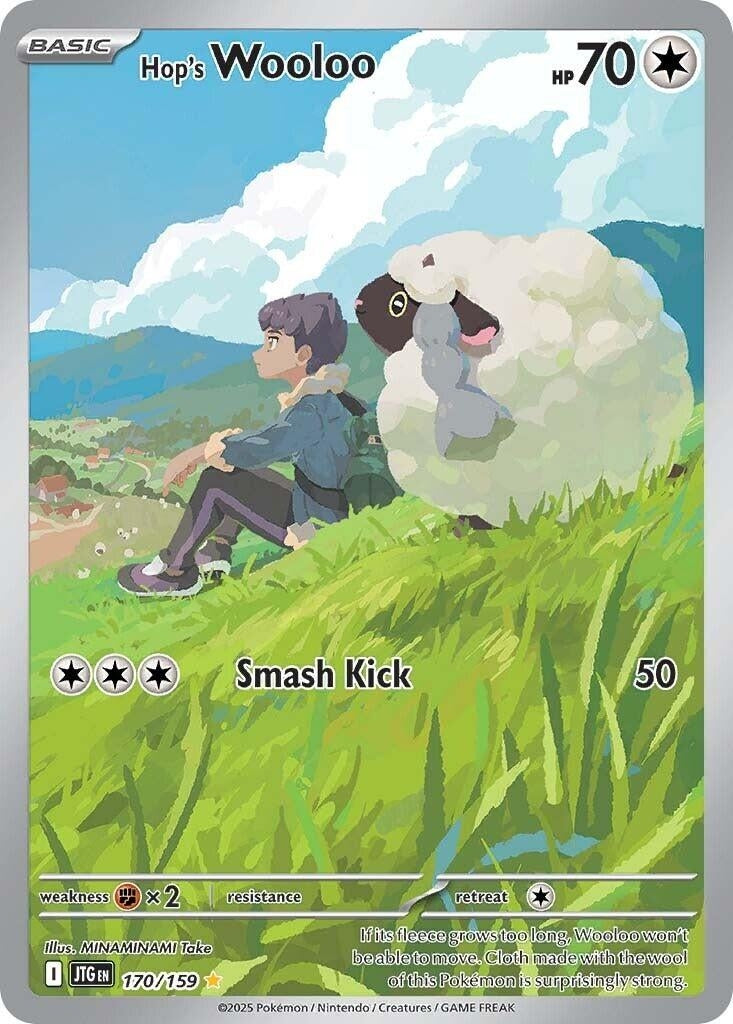 Image for Hop's Wooloo (170/159) (SV09: Journey Together) - Pokemon