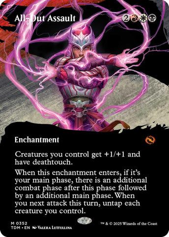 Image for All-Out Assault (Borderless) (352) (TDM)