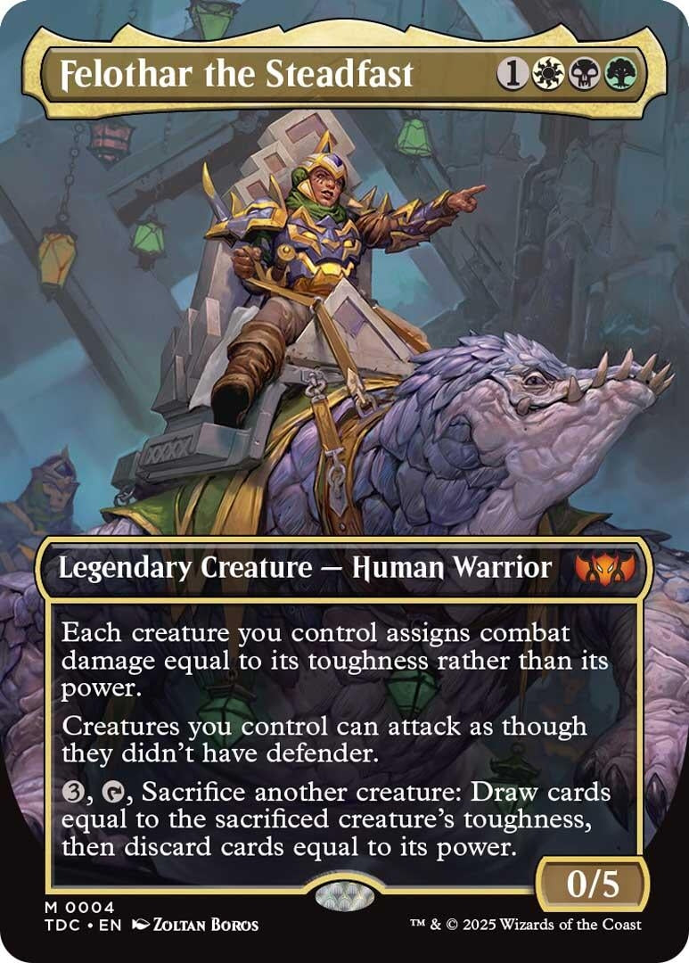 Image for Felothar the Steadfast (Borderless) (4) (TDC)