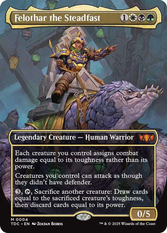 Image for Felothar the Steadfast (Borderless) (4) (TDC)