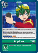 Image for App Link (BT21-097 C) (World Convergence) (BT-21) - Digimon Card Game