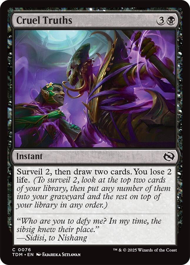 Image for Cruel Truths (76) (TDM)