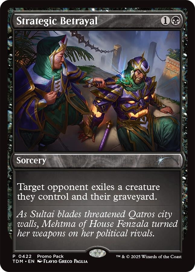 Image for Strategic Betrayal (422) - Magic: The Gathering