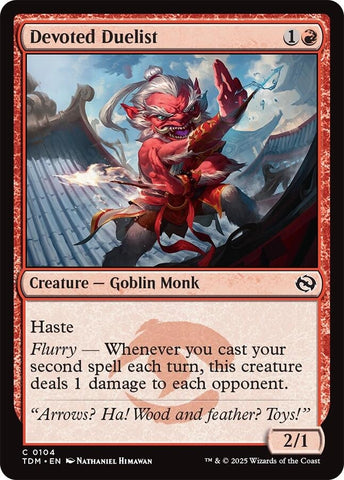Image for Devoted Duelist (104) (TDM)