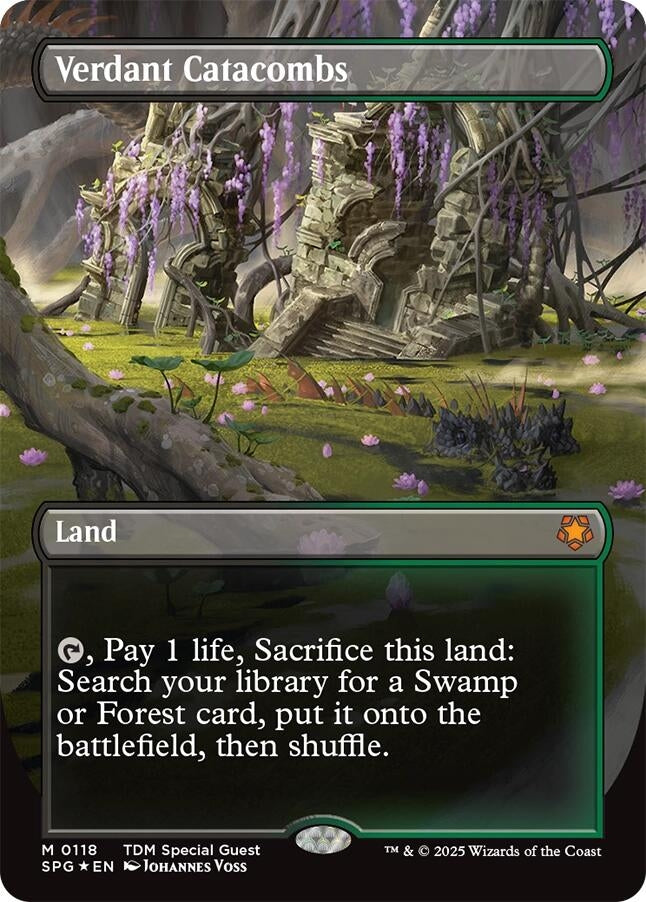 Image for Verdant Catacombs (Borderless) (Dragonscale Foil) (118) (SPG)