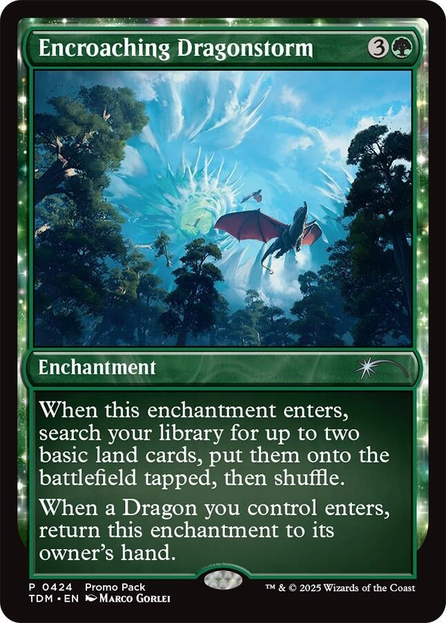 Encroaching Dragonstorm (424) (Promo Pack: Tarkir: Dragonstorm)