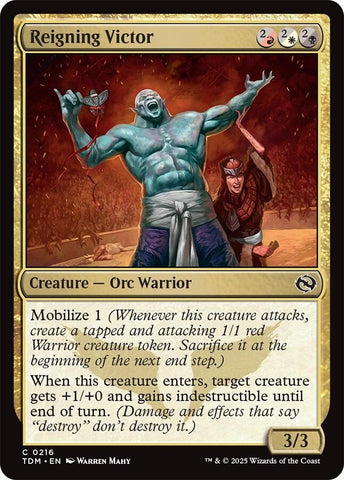 Image for Reigning Victor (216) (TDM)