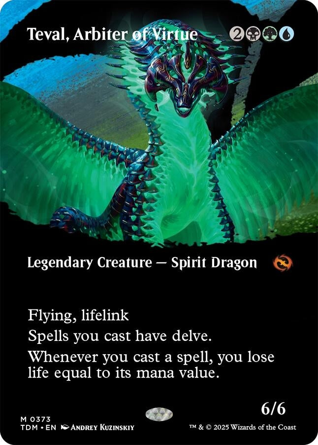 Image for Teval, Arbiter of Virtue (Borderless) (373) (TDM)