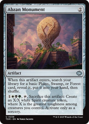 Image for Abzan Monument (238) (TDM)