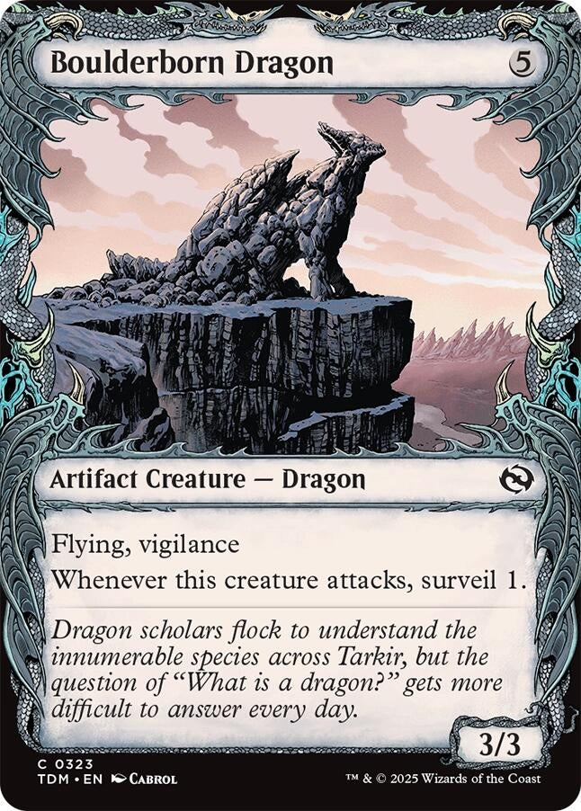 Image for Boulderborn Dragon (Showcase) (323) (TDM)