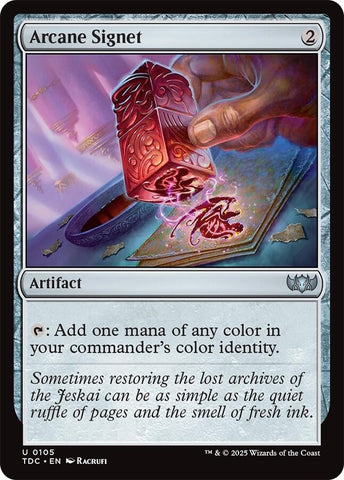 Image for Arcane Signet (105) (TDC)