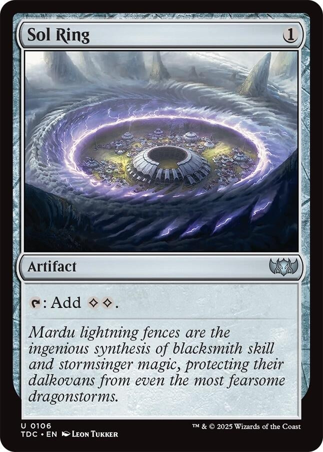 Image for Sol Ring (106) (TDC)