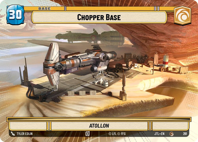 Image for Chopper Base // TIE Fighter (Hyperspace) (291 // T05) (JTL)