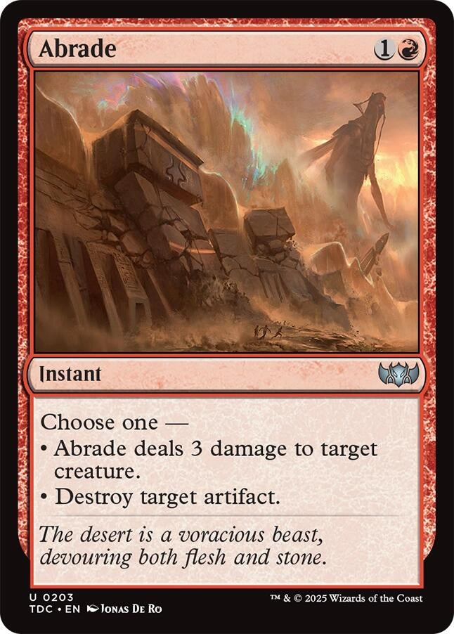 Image for Abrade (203) (TDC)