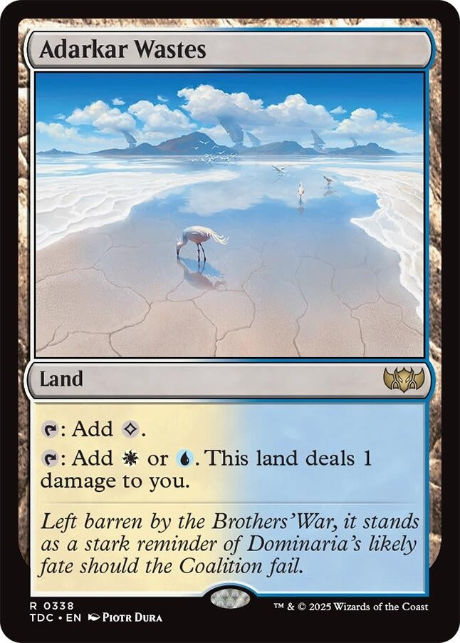 Image for Adarkar Wastes (338) (TDC)