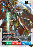 Image for Examon (X Antibody) (BT21-052 SR) (World Convergence) (BT-21) - Digimon Card Game