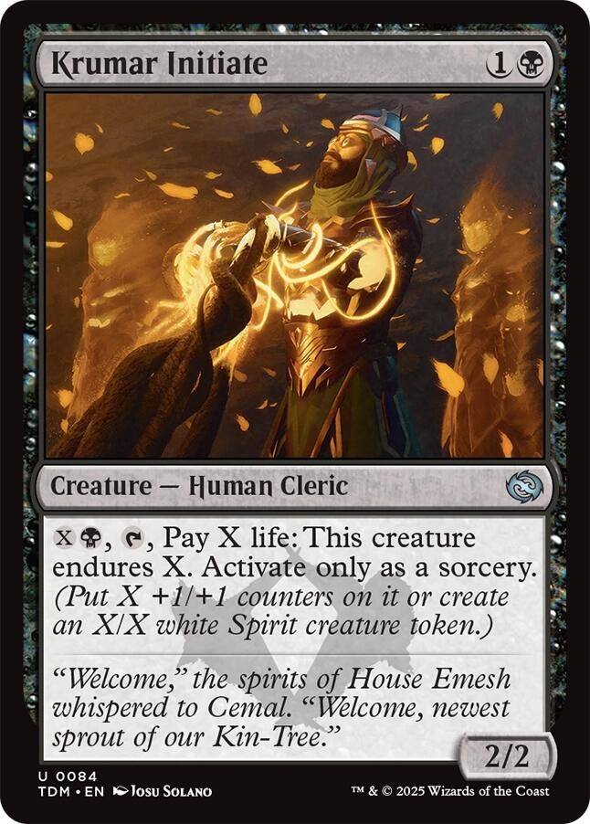 Image for Krumar Initiate (84) (TDM)