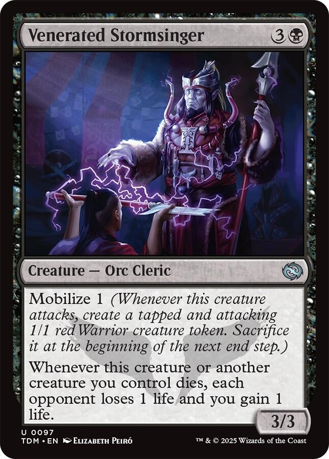 Image for Venerated Stormsinger (97) (TDM)