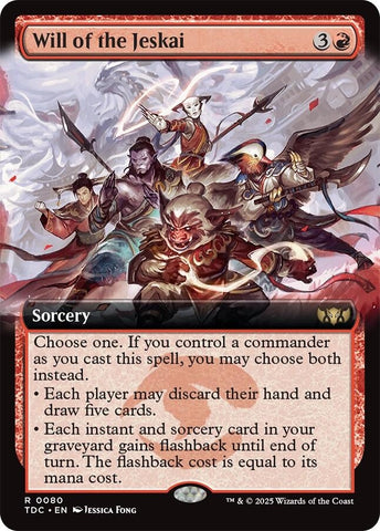 Image for Will of the Jeskai (Extended Art) (80) (TDC)