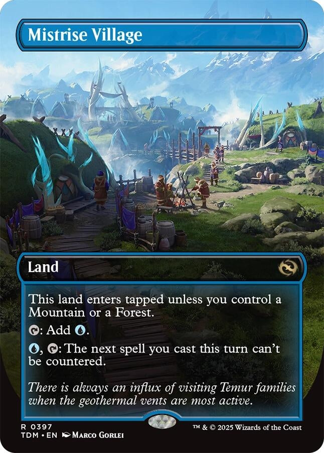 Image for Mistrise Village (Borderless) (397) (TDM)