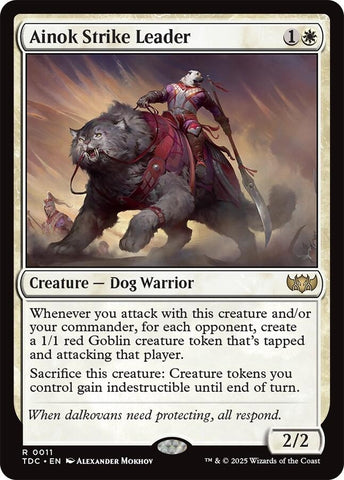Image for Ainok Strike Leader (11) (TDC)