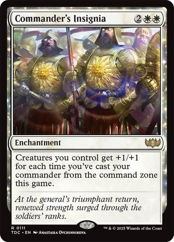 Image for Commander's Insignia (111) (TDC)