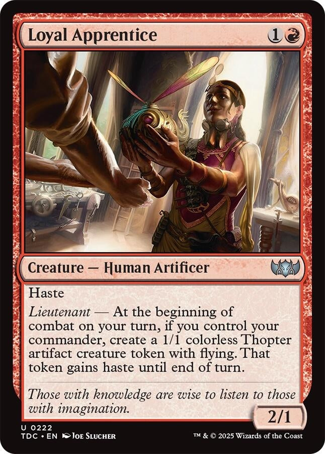 Image for Loyal Apprentice (222) (TDC)