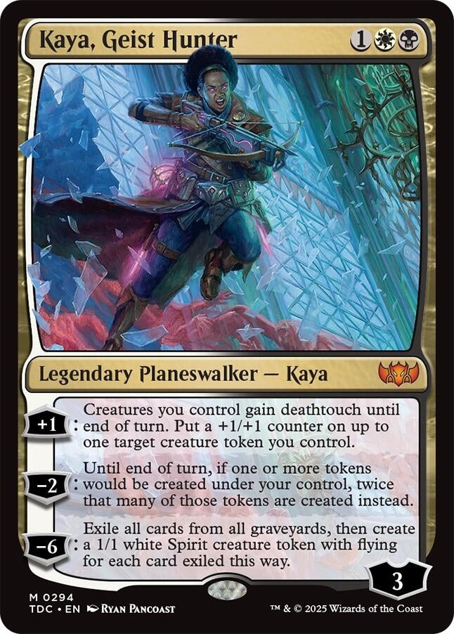 Image for Kaya, Geist Hunter (294) (TDC)