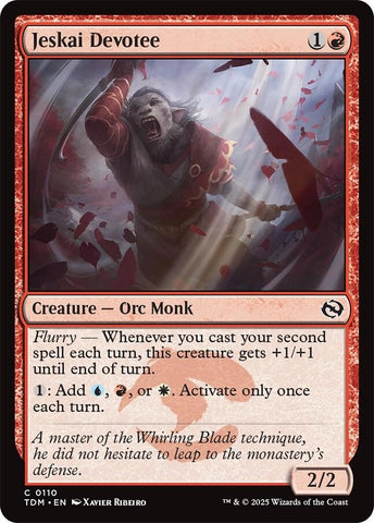 Image for Jeskai Devotee (110) (TDM)