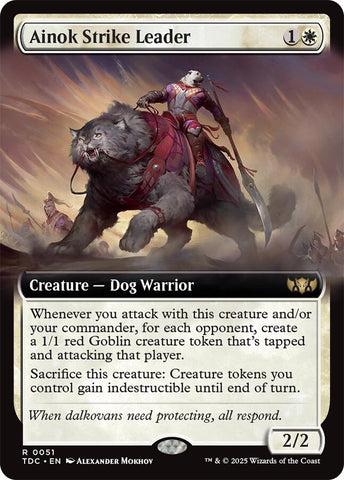 Image for Ainok Strike Leader (Extended Art) (51) (TDC)