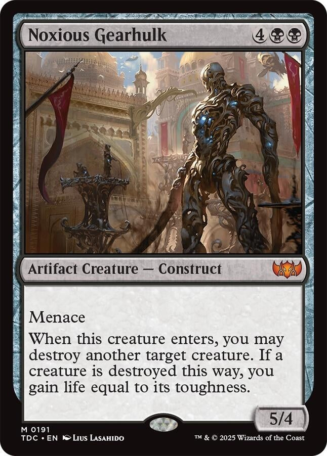 Image for Noxious Gearhulk (191) (TDC)